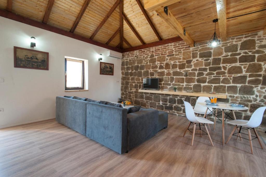 Posezení v ubytování Apartments Pepi