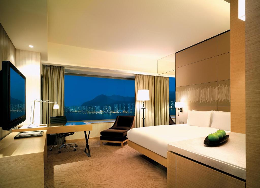 Hyatt Regency Hong Kong, Sha Tin - King Room Con Vista Sul Porto