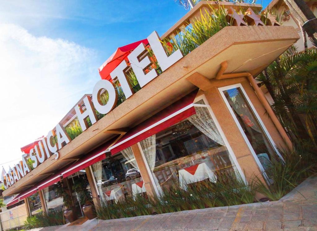 O edifício em que o hotel se localiza