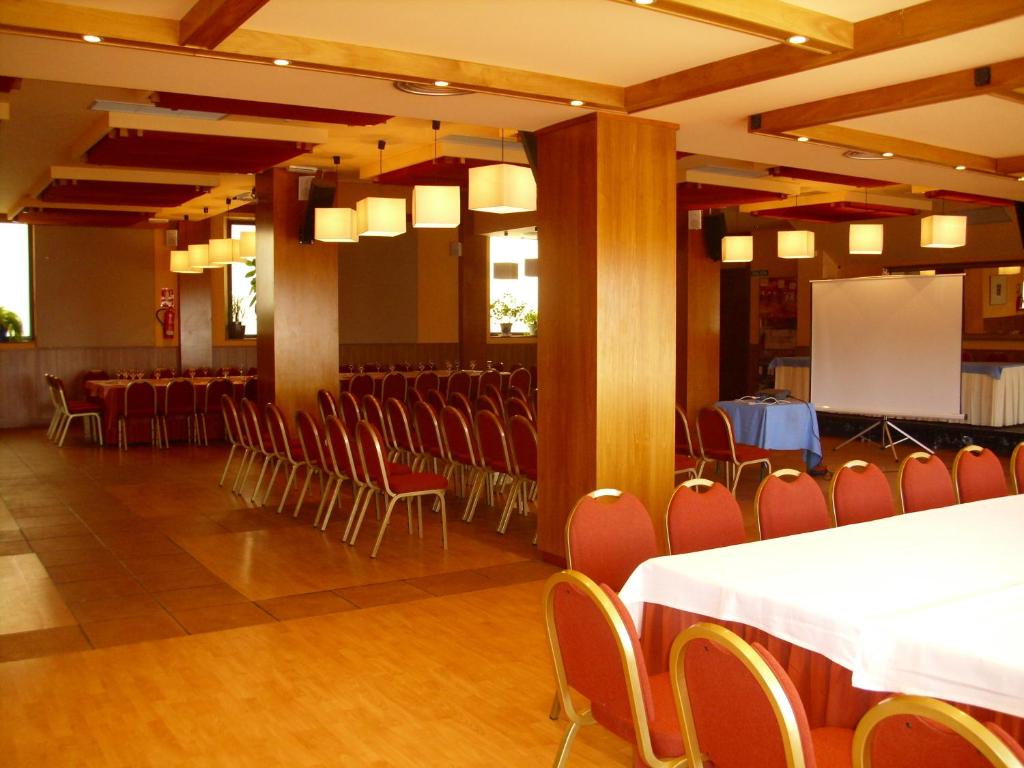 Restaurace v ubytování Hotel Rural Vado del Duratón