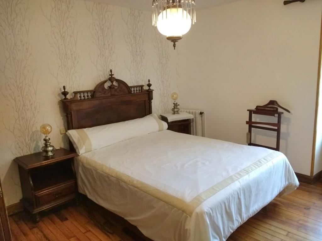 Postel nebo postele na pokoji v ubytování Bentzuntzibar