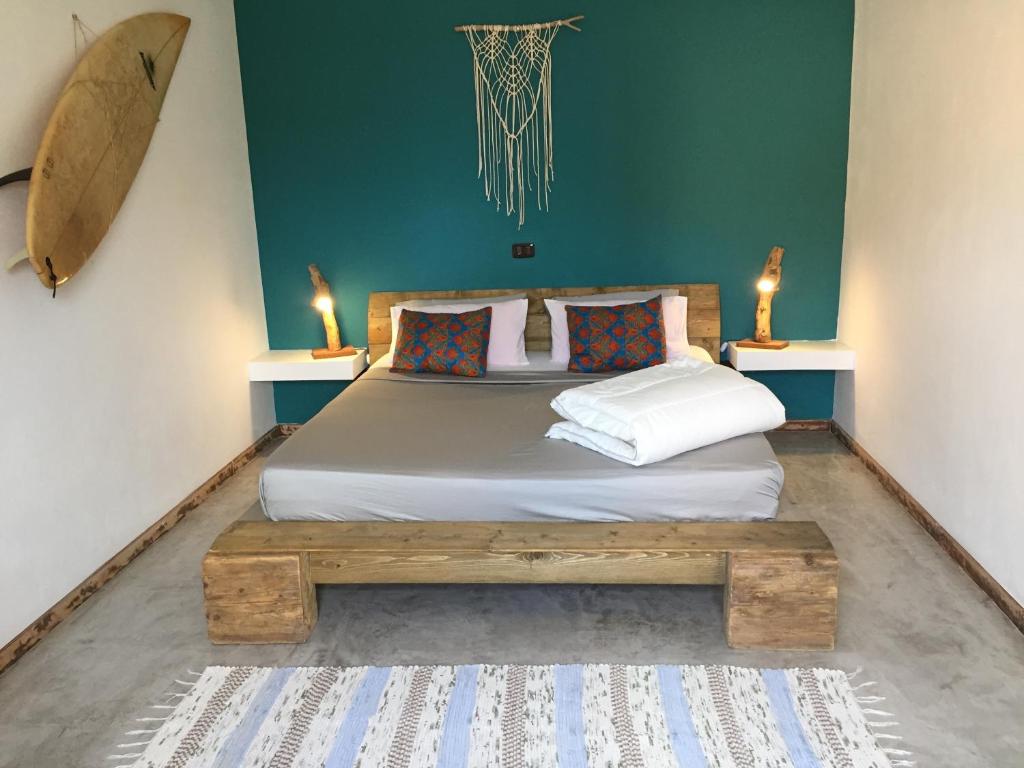 Postel nebo postele na pokoji v ubytování Casa Pau