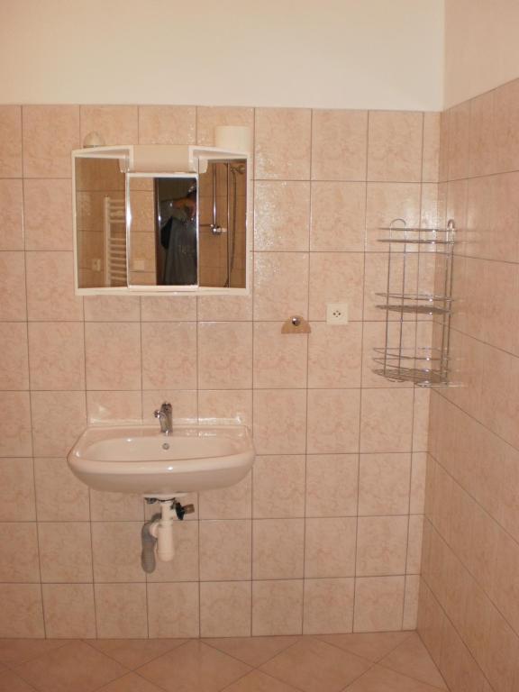 Vannituba majutusasutuses Apartman Kublovi