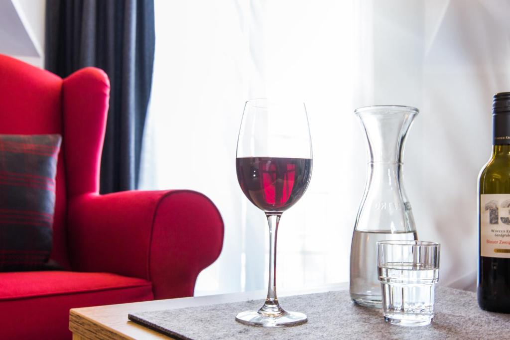 Nápoje v ubytování Genusshotel "Zum Wendl"
