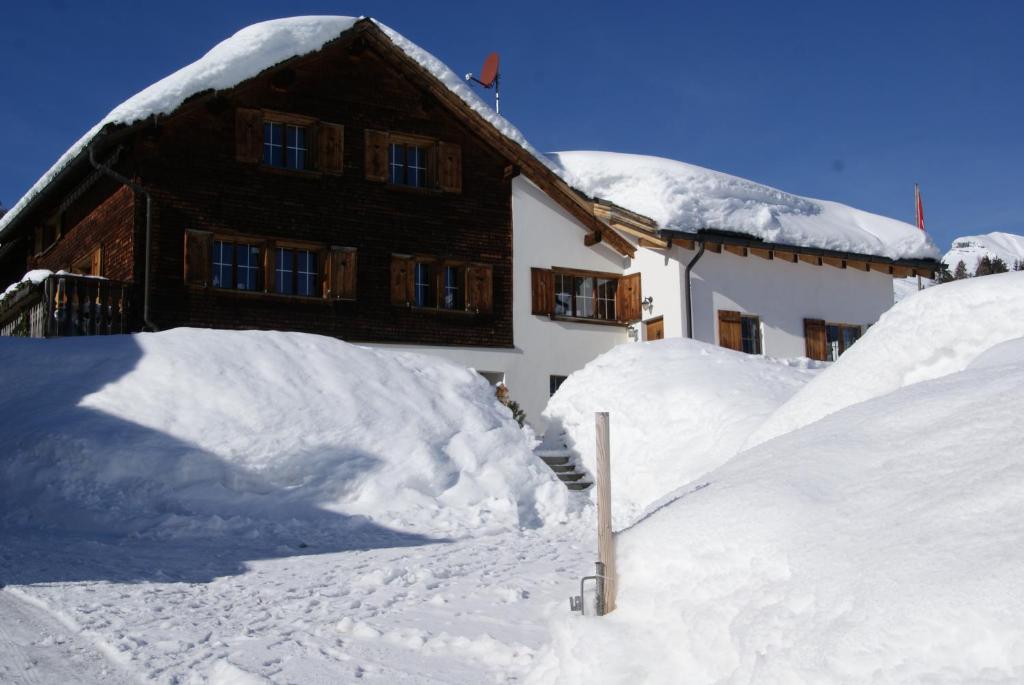 Chalet Lenzerheide-Sporz v zimě