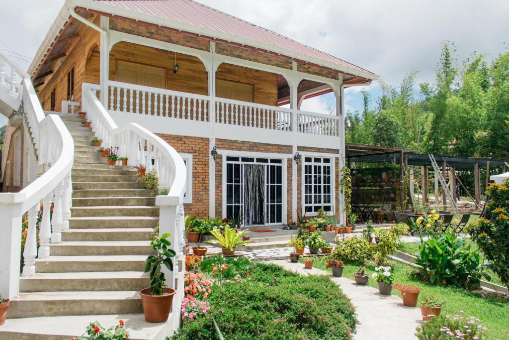 Zahrada ubytování Kundasang Guesthouse