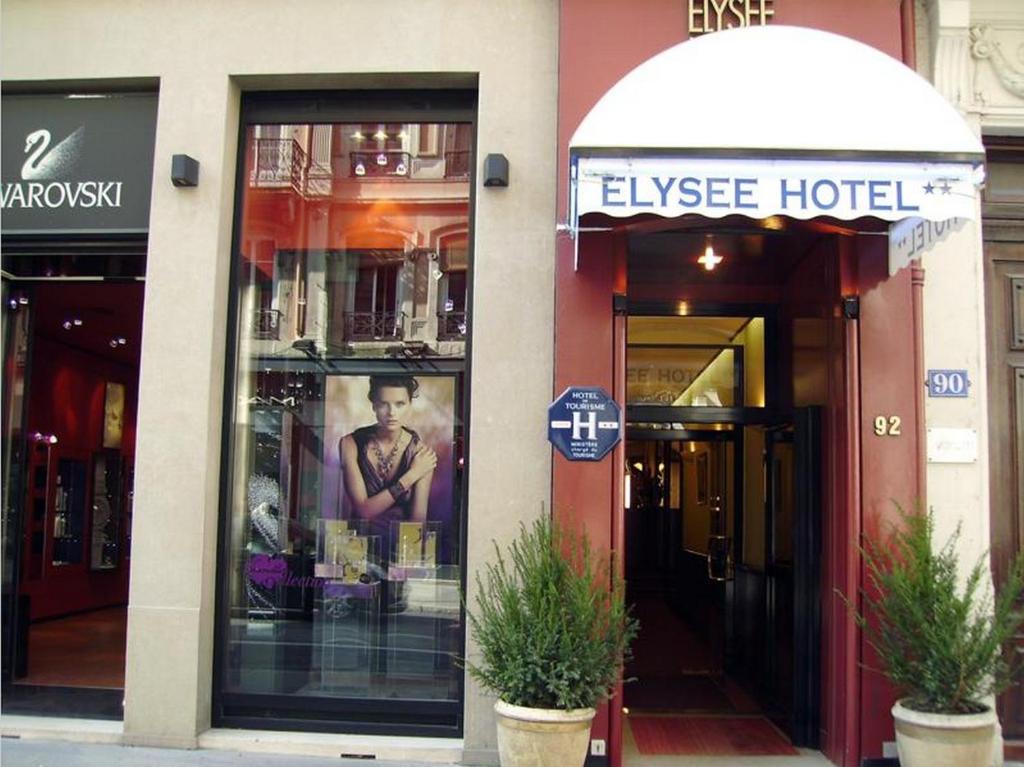 Certifikát, hodnocení, plakát nebo jiný dokument vystavený v ubytování Hotel Elysée
