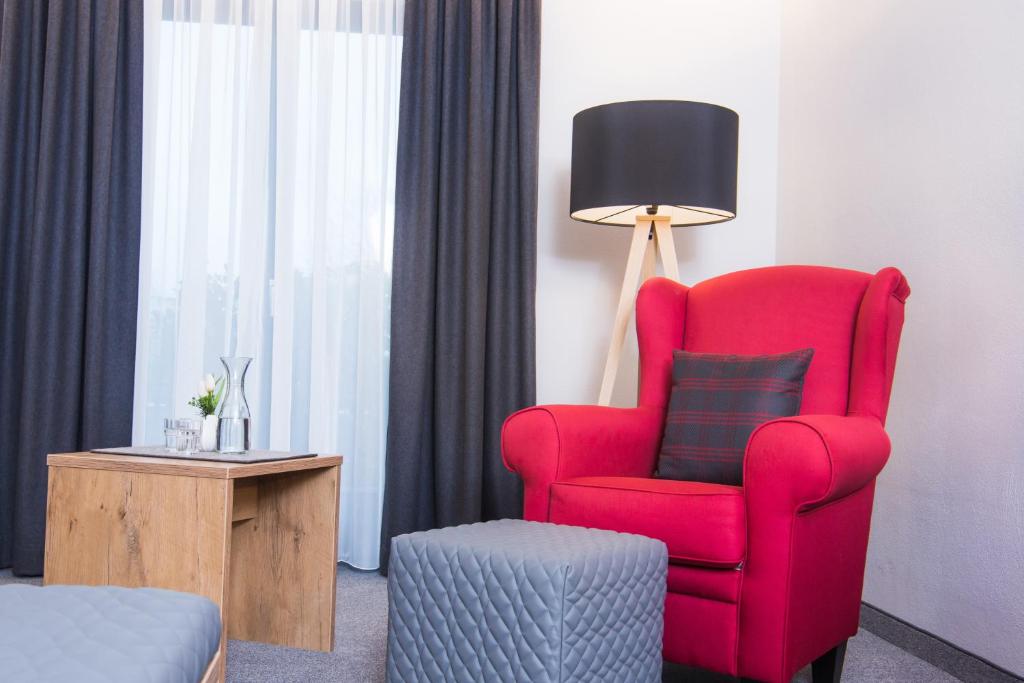 Posezení v ubytování Genusshotel "Zum Wendl"