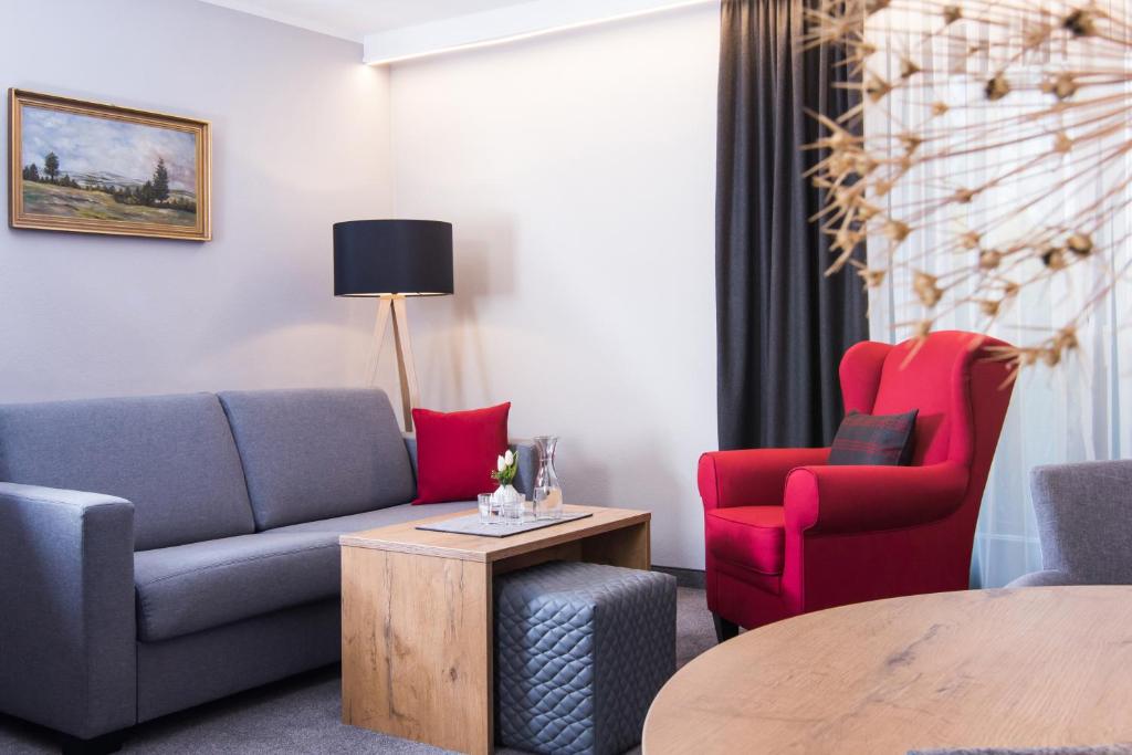 Posezení v ubytování Genusshotel "Zum Wendl"