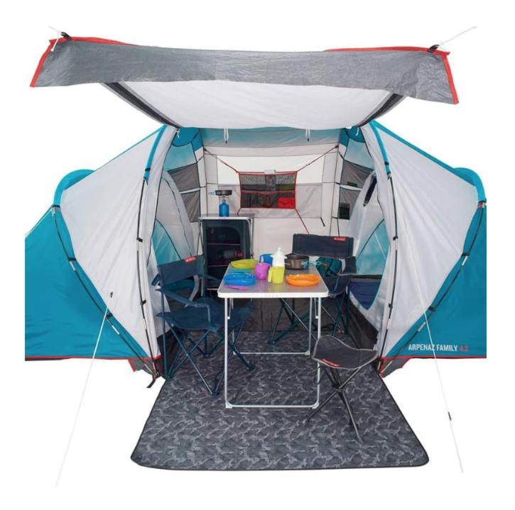 2. 2 xl. 2 4-местная arpenaz. палатка quechua 4. Quechua arpenaz family 4.