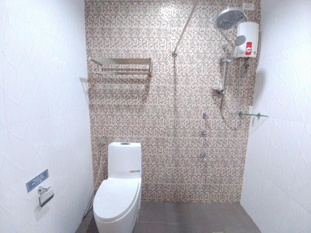 Koupelna v ubytování Bed and Bath Serviced Suites