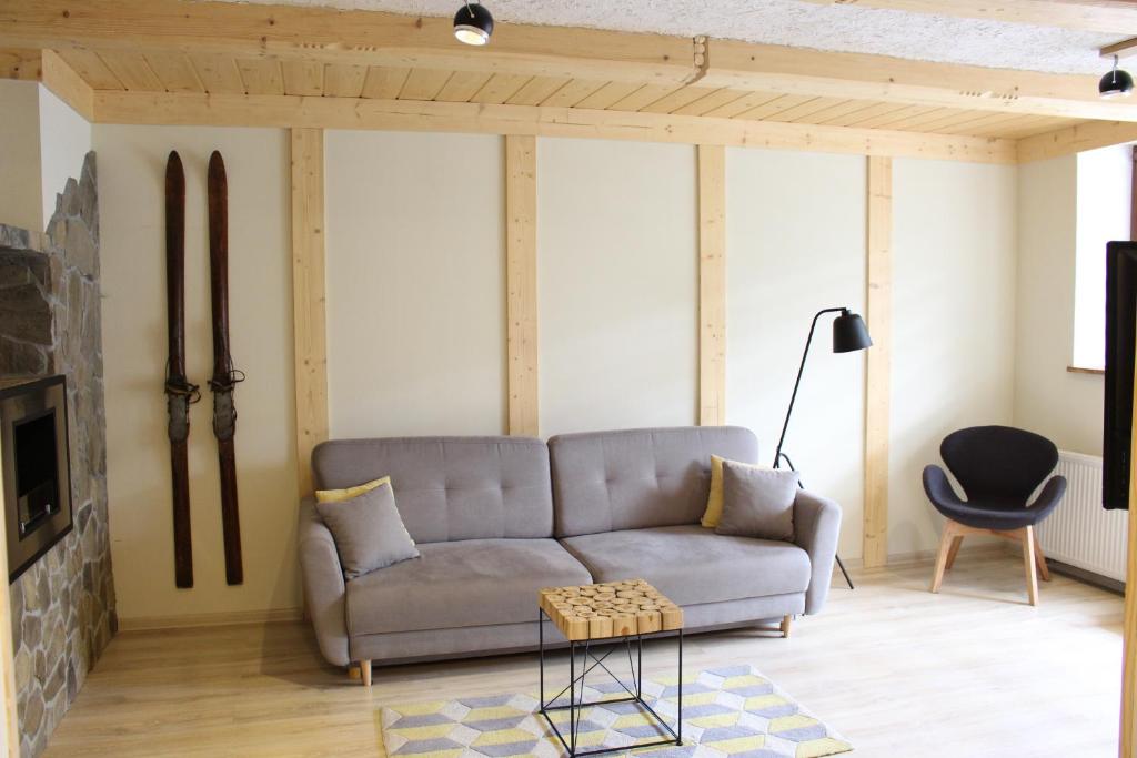 Posedenie v ubytovaní Apartamenty Pod Niedźwiedziem I