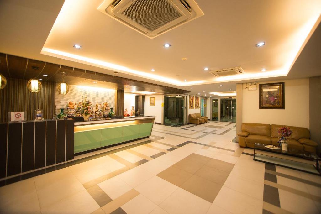 Posezení v ubytování TK mansion Hat Yai