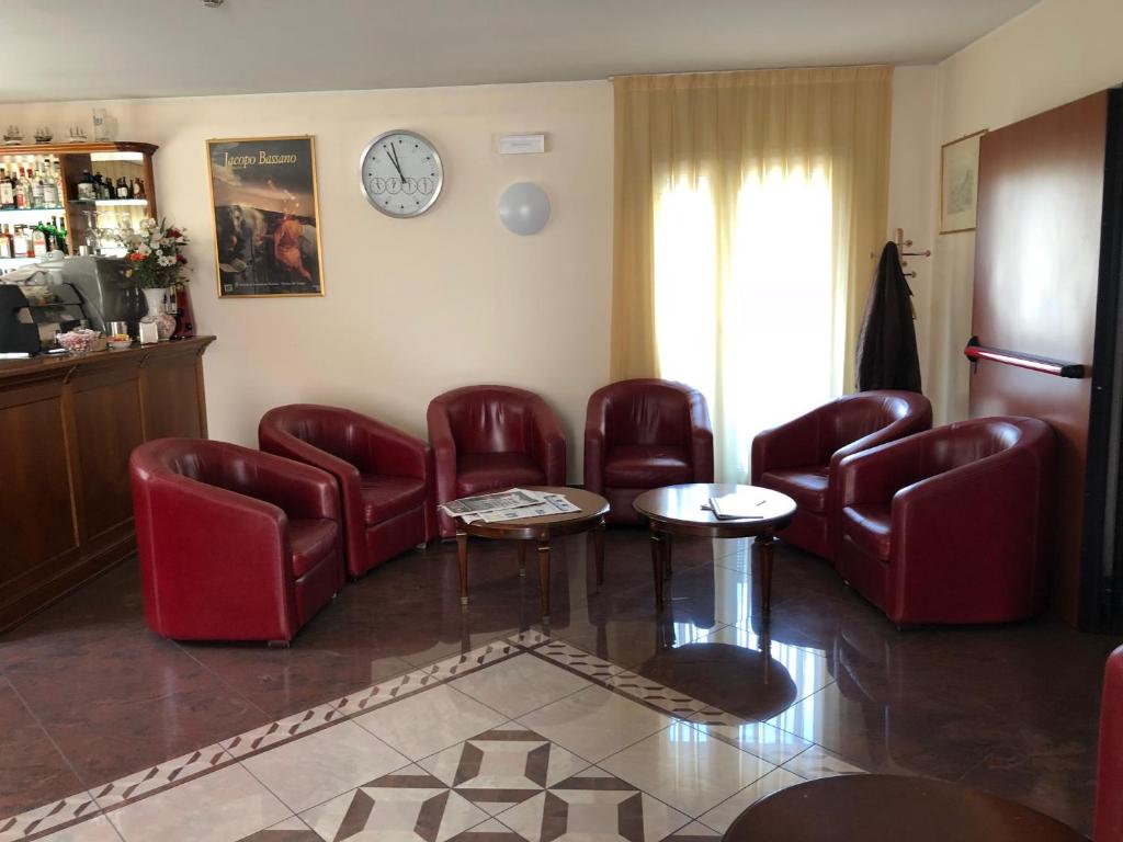 Posezení v ubytování Hotel Dal Ponte