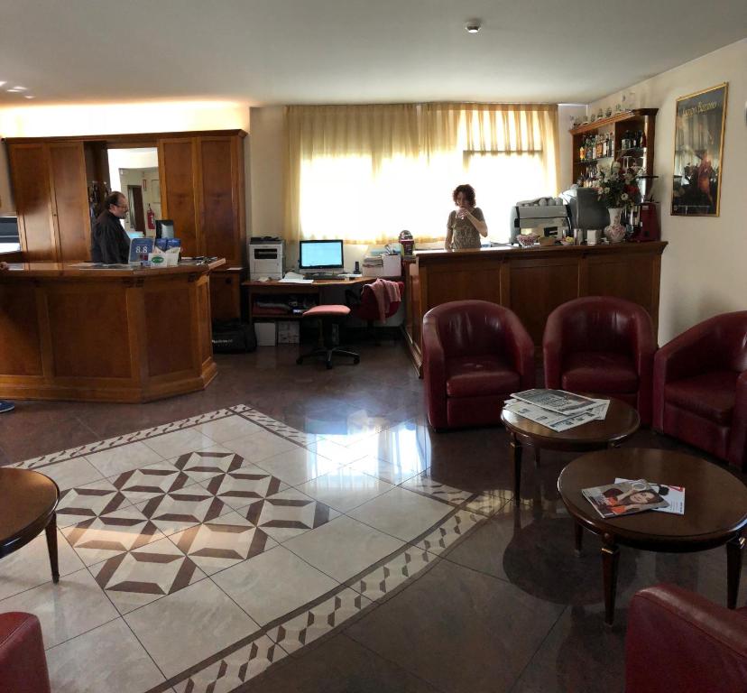 Vstupní hala nebo recepce v ubytování Hotel Dal Ponte