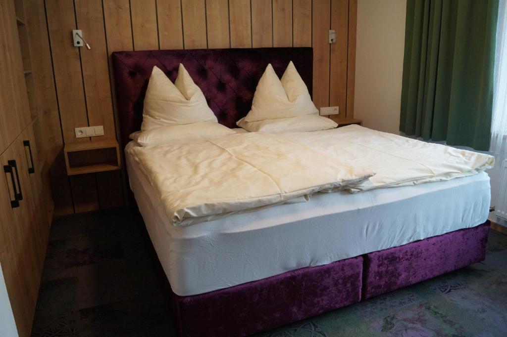 Posteľ alebo postele v izbe v ubytovaní Aparthotel Garni Schranz