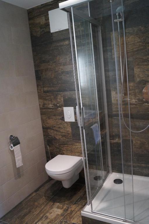Kúpeľňa v ubytovaní Aparthotel Garni Schranz