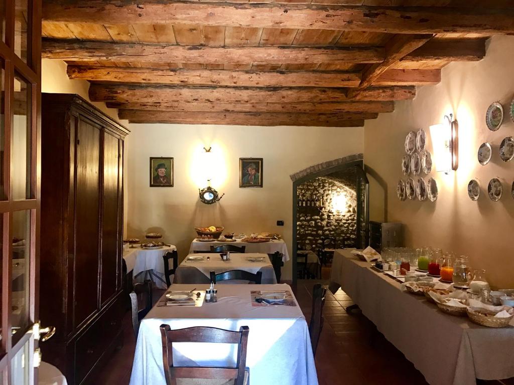 Postel nebo postele na pokoji v ubytování Agriturismo Antica Dimora Del Turco
