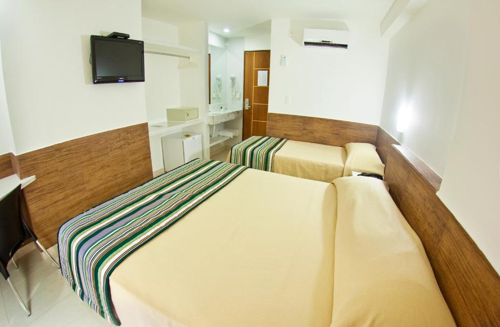 Hotel Corais de Tambau - 豪华三重房间