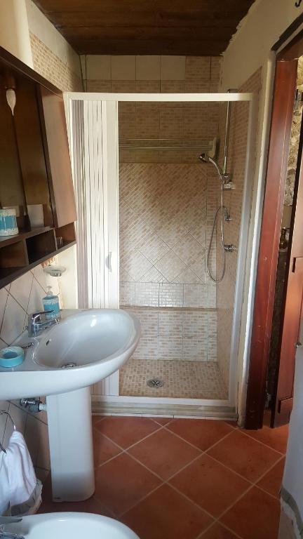 Kúpeľňa v ubytovaní B&B La Mimosa