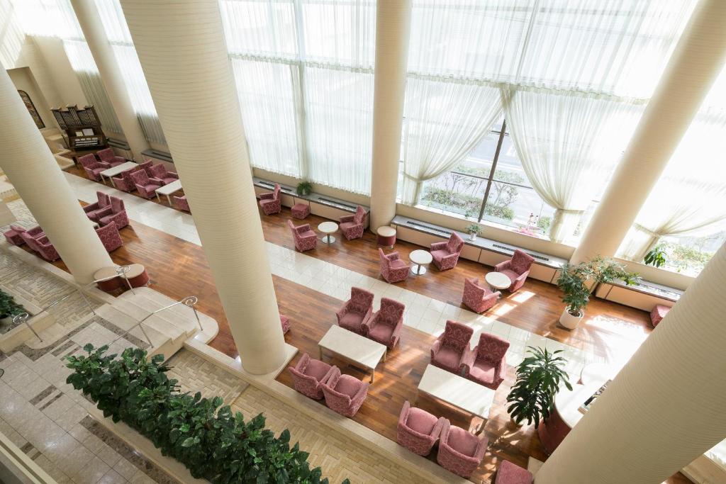 Posezení v ubytování Ark Hotel Okayama -ROUTE INN HOTELS-