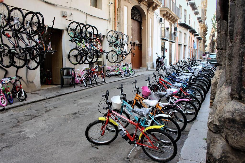Jazda na bicykli v okolí ubytovania La Via delle Biciclette