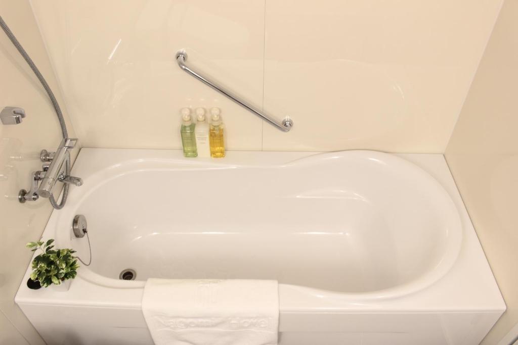 Koupelna v ubytování Nagomi Hotel Nippori