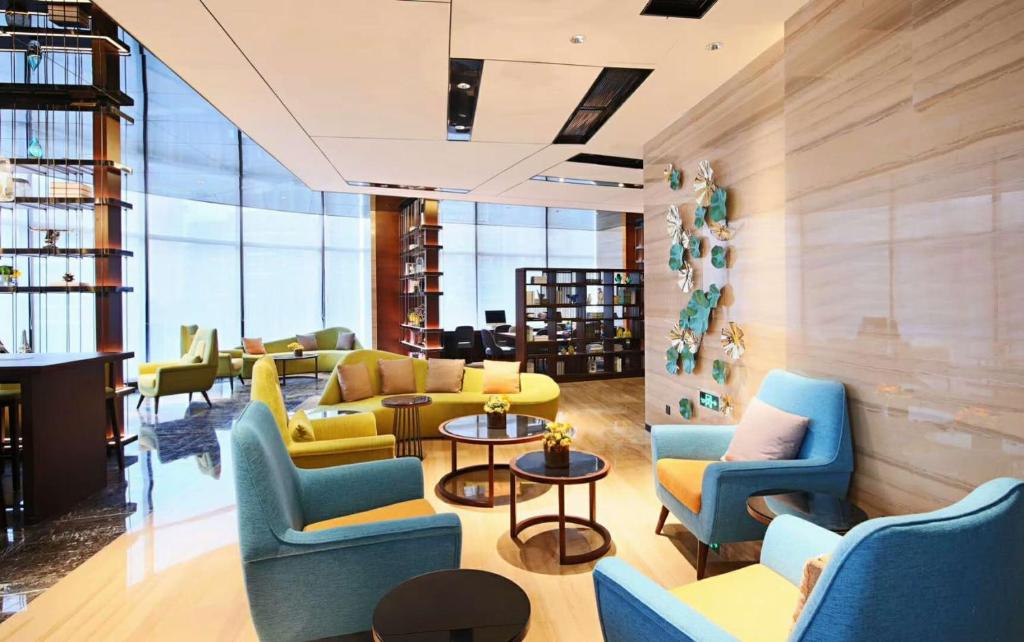 Posezení v ubytování Hampton By Hilton Foshan Sanshui