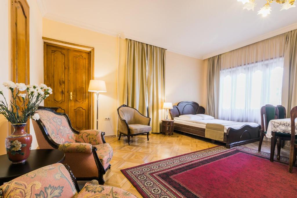Postel nebo postele na pokoji v ubytování Hotel VIP
