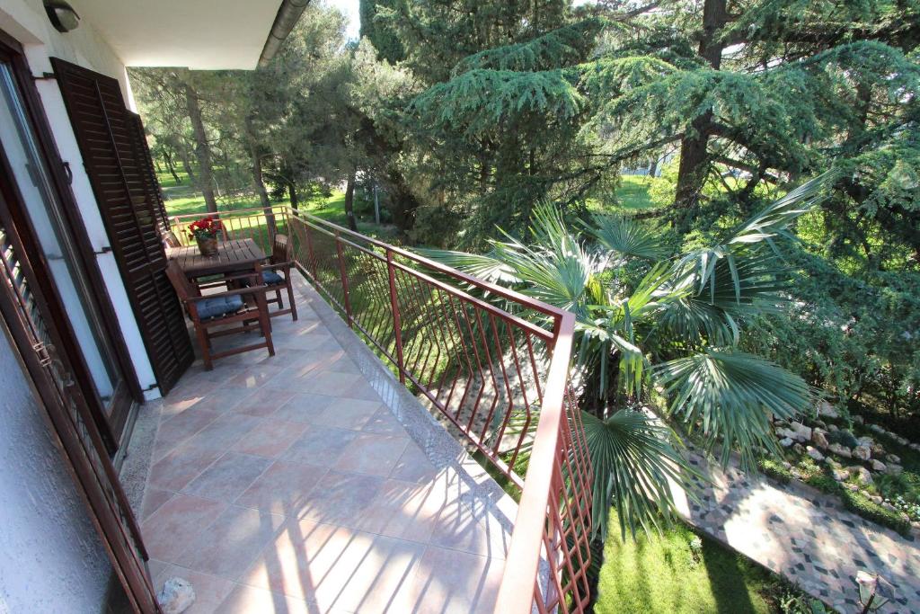 Balkon lub taras w obiekcie Apartment Clementina