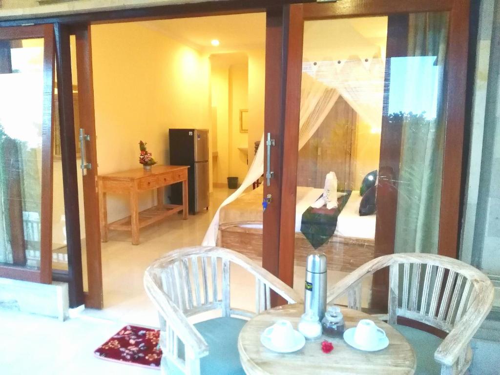TV a/nebo společenská místnost v ubytování Qiul Guest House