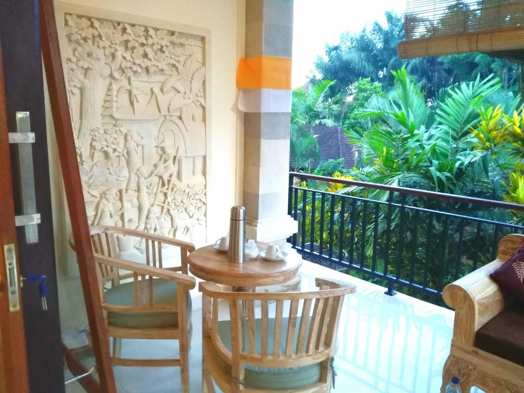 Balkón nebo terasa v ubytování Qiul Guest House