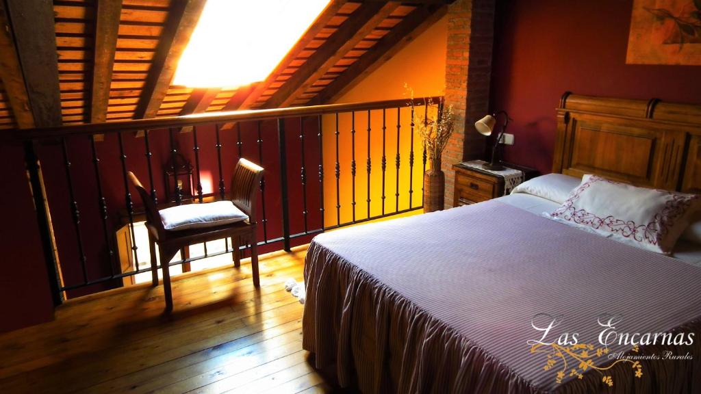 Llit o llits en una habitació de Las Encarnas
