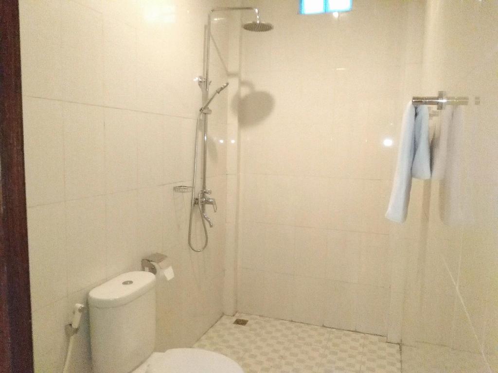 Koupelna v ubytování Qiul Guest House