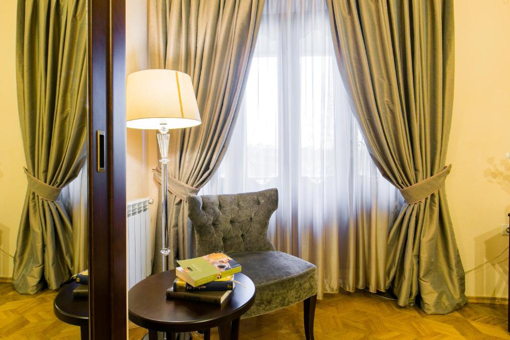 Posezení v ubytování Hotel VIP