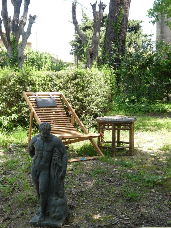 Zahrada ubytování Chambre d'hôtes Eloi Merle