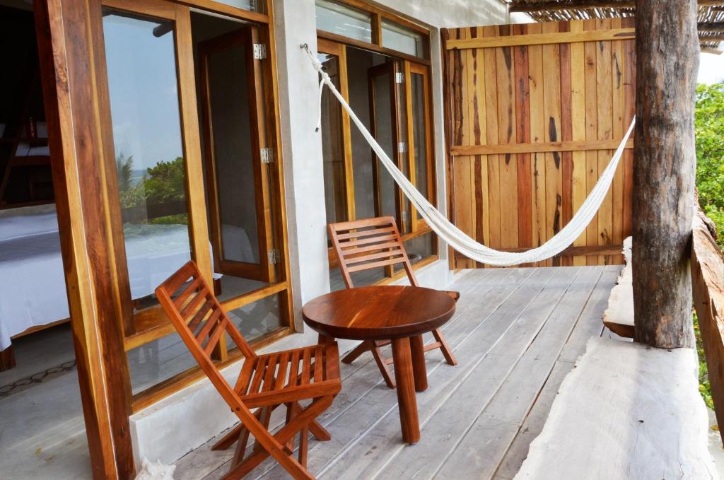Patio nebo venkovní prostory v ubytování Hotel Poc Na Tulum