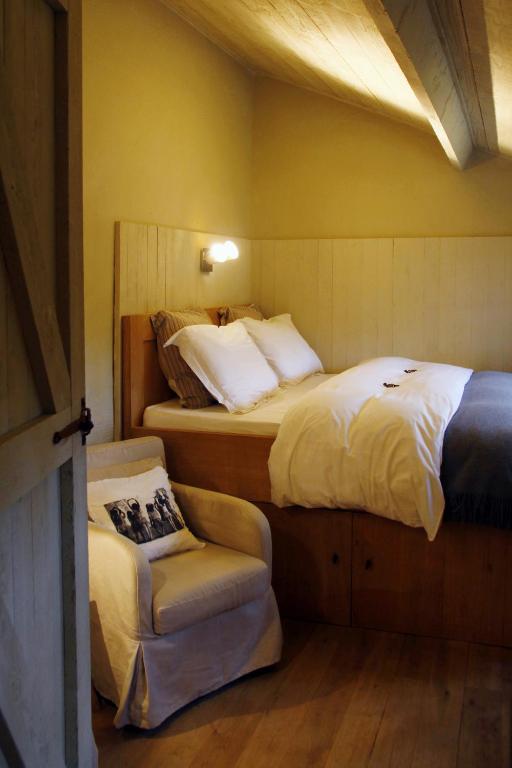 Postel nebo postele na pokoji v ubytování B&B Hoeve de Steenoven