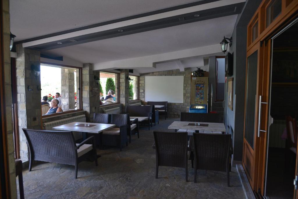 Posezení v ubytování Motel Krstac