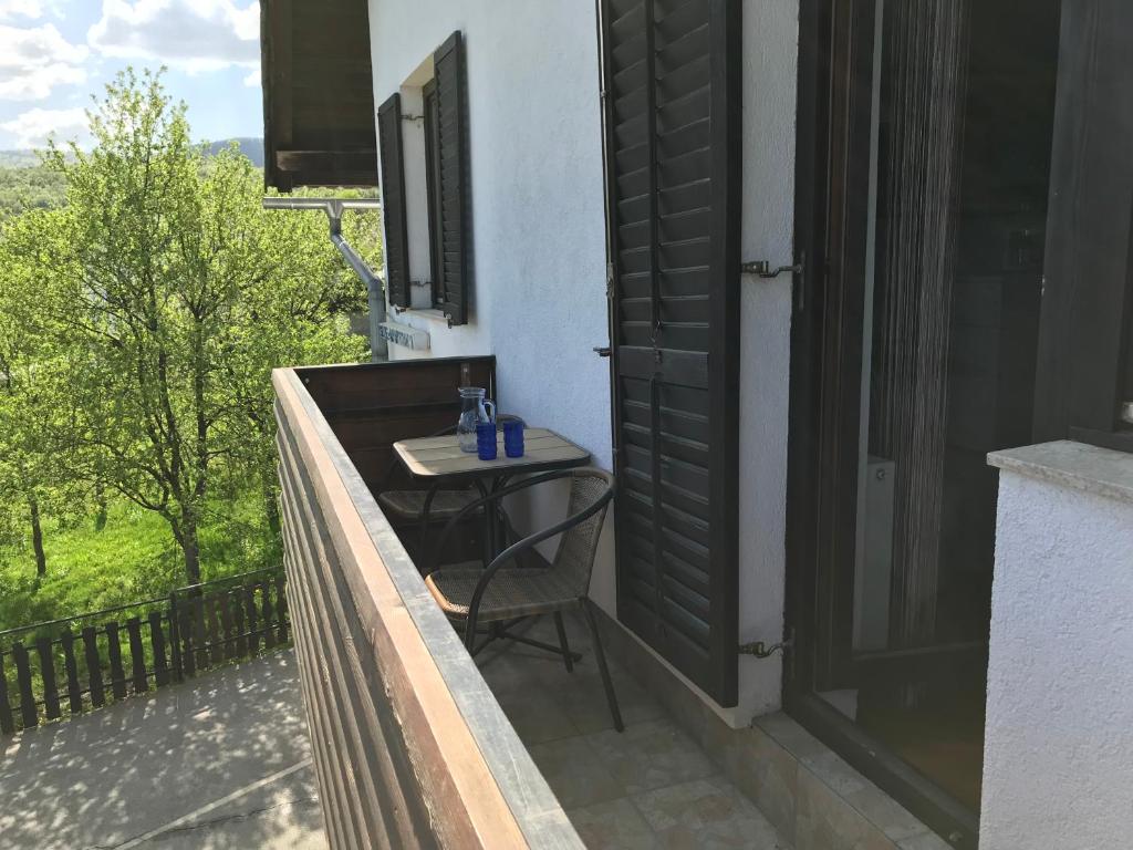 Balkón alebo terasa v ubytovaní Guest House Aurora