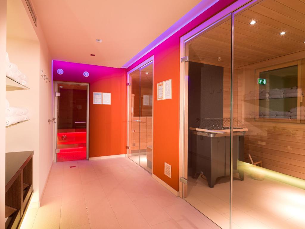 Kúpeľňa v ubytovaní Vergeiner's Hotel Traube