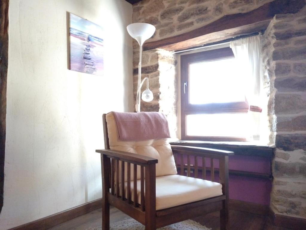 Posezení v ubytování CASA RURAL Calma del Lago