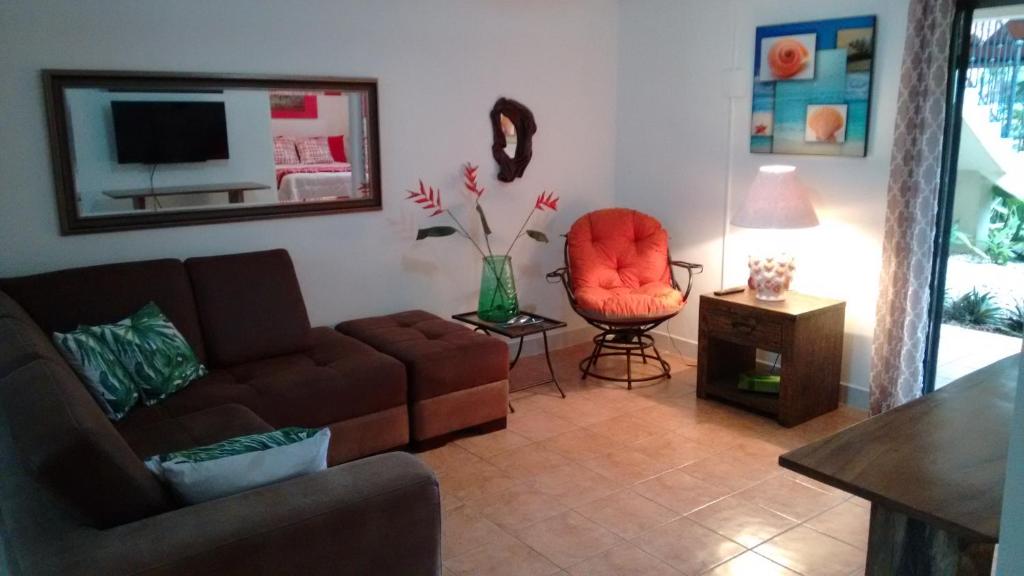 Posezení v ubytování Coco Beach Home