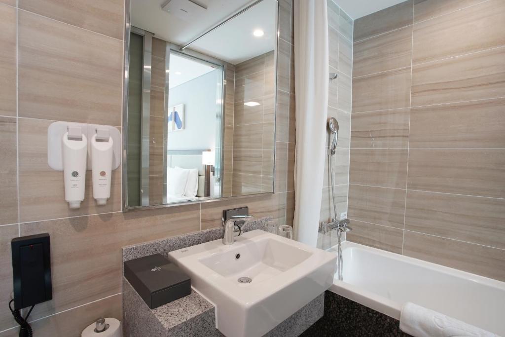 Koupelna v ubytování Stanford Hotel Busan