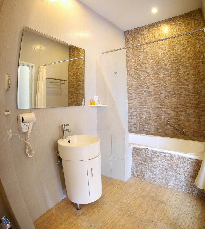 Koupelna v ubytování Aurora Resort Khao Yai