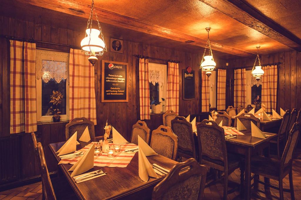 Restaurace v ubytování Pension Dymník