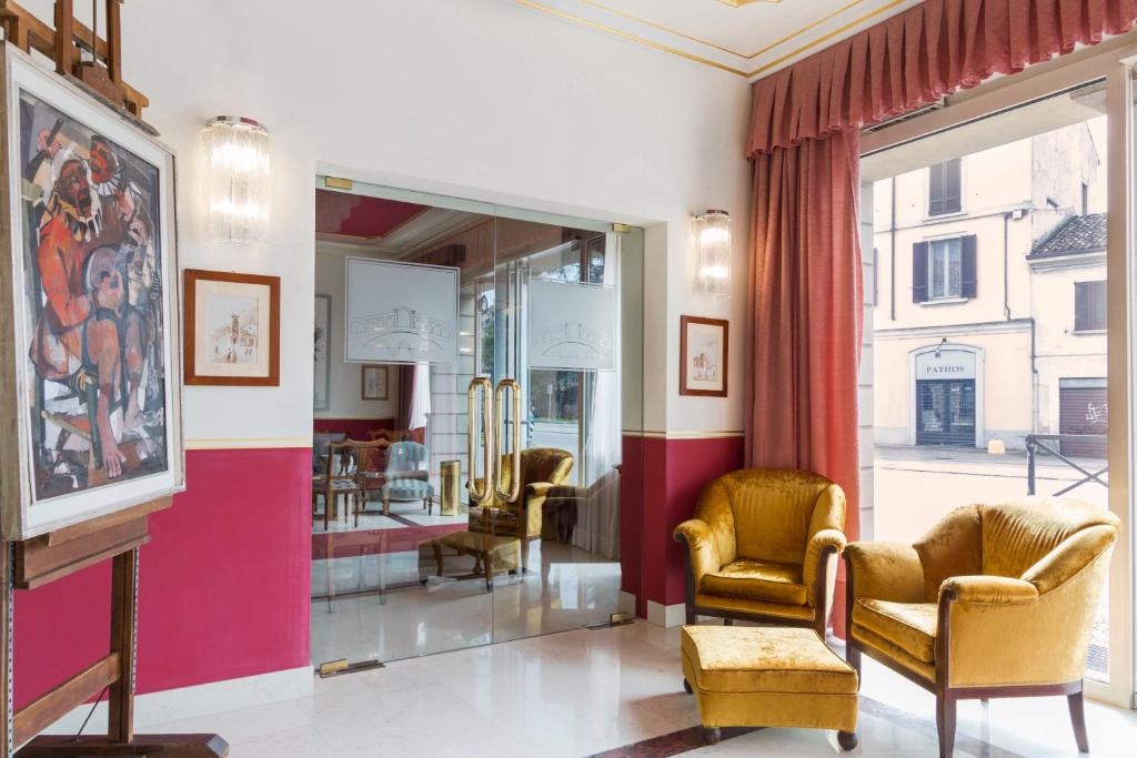 Posezení v ubytování Hotel Ponte di Rialto