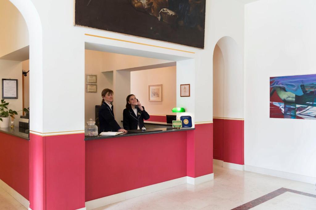 Vstupní hala nebo recepce v ubytování Hotel Ponte di Rialto