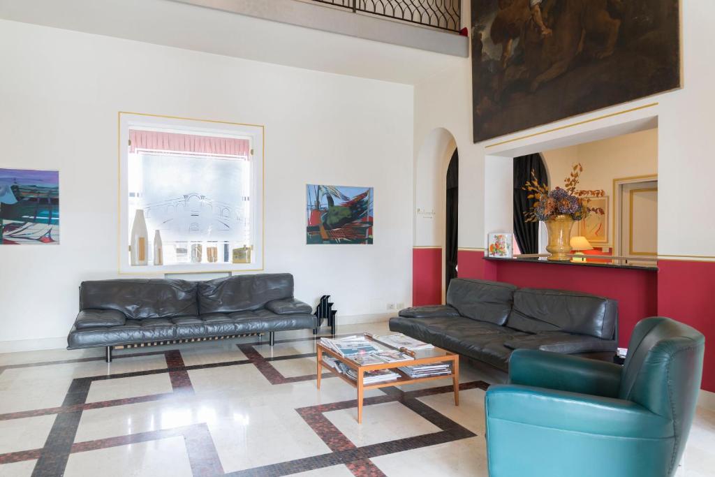 Posezení v ubytování Hotel Ponte di Rialto