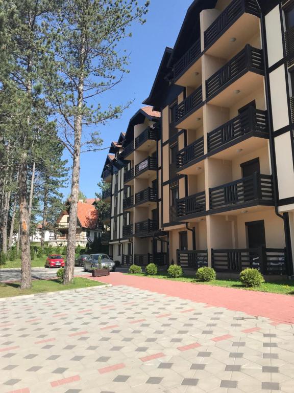 Bygningen som lejligheden ligger i